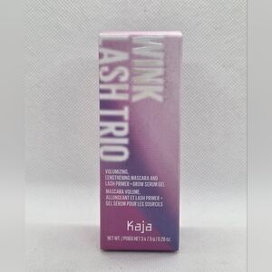 Kaja 3 in 1 Wink Lash Trio Mascara + Lash Primer & Serum Gel ~ Clear/Black ~ NIB